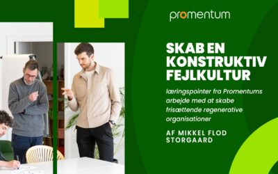Skab en konstruktiv fejlkultur